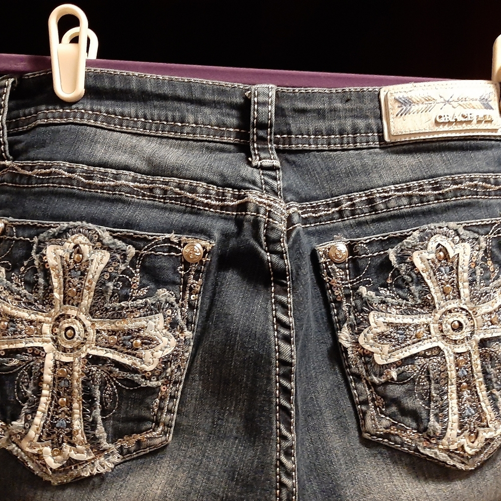 Grace in  L.A jeans